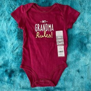 Carter’s Baby Girl Graphic Bodysuit Size 9 Months